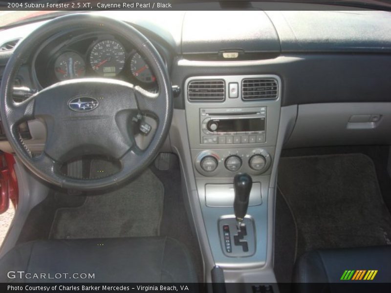 Cayenne Red Pearl / Black 2004 Subaru Forester 2.5 XT