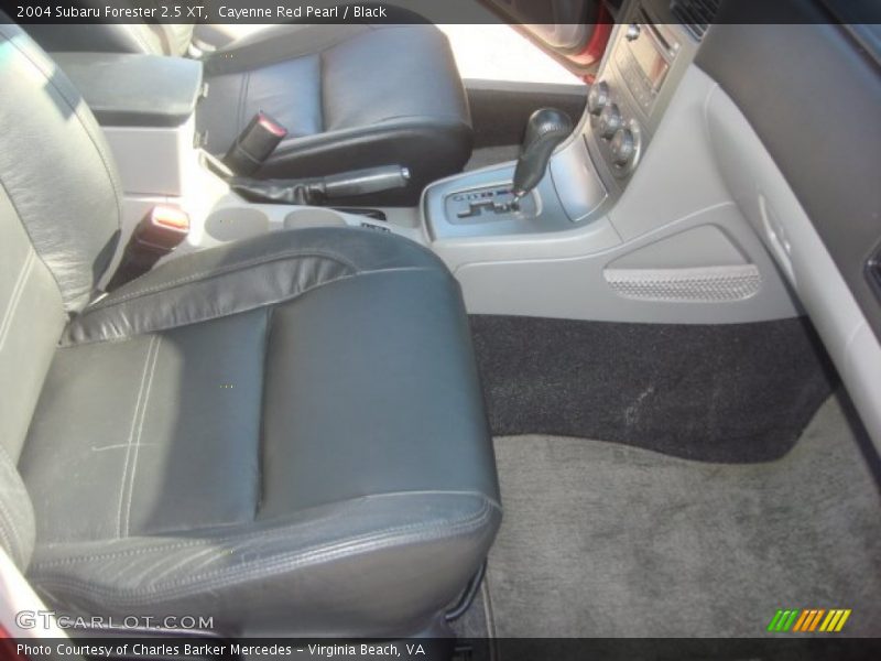 Cayenne Red Pearl / Black 2004 Subaru Forester 2.5 XT