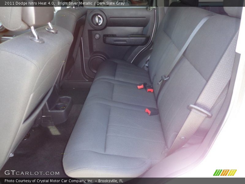 Bright Silver Metallic / Dark Slate Gray 2011 Dodge Nitro Heat 4.0