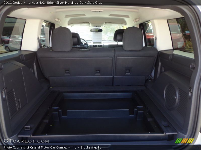 Bright Silver Metallic / Dark Slate Gray 2011 Dodge Nitro Heat 4.0