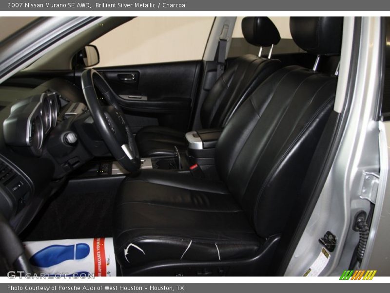 Brilliant Silver Metallic / Charcoal 2007 Nissan Murano SE AWD