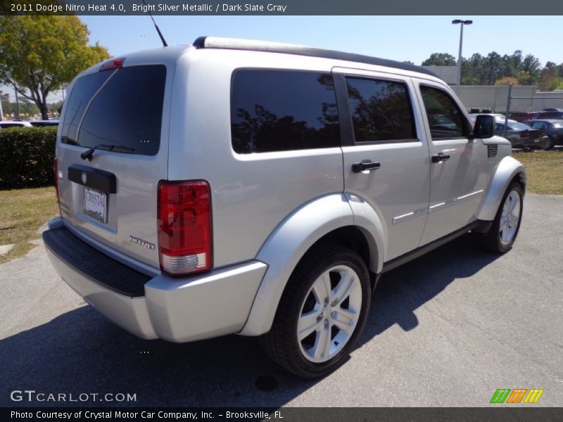 Bright Silver Metallic / Dark Slate Gray 2011 Dodge Nitro Heat 4.0