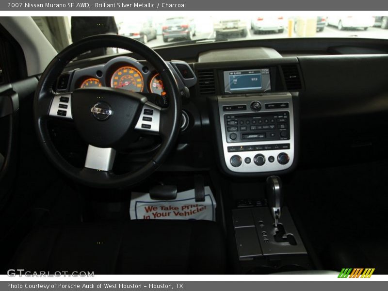 Brilliant Silver Metallic / Charcoal 2007 Nissan Murano SE AWD