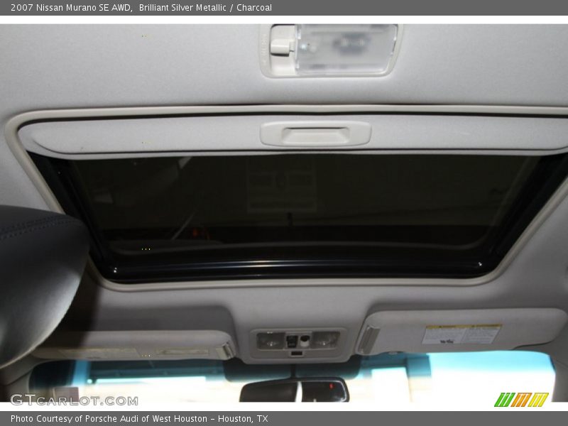 Brilliant Silver Metallic / Charcoal 2007 Nissan Murano SE AWD