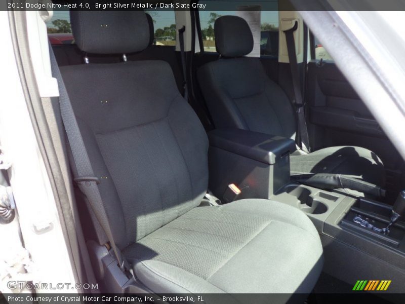 Bright Silver Metallic / Dark Slate Gray 2011 Dodge Nitro Heat 4.0