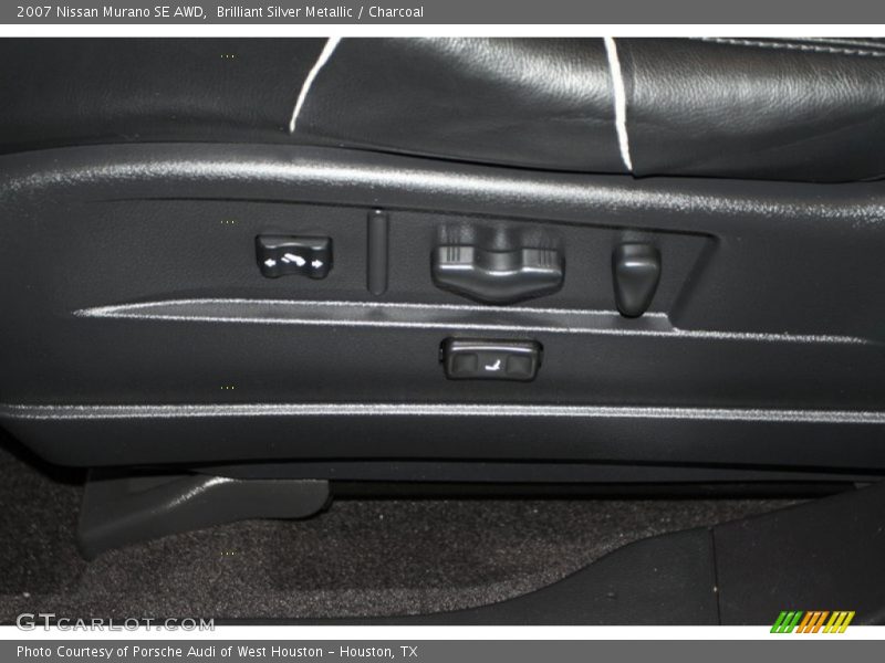 Brilliant Silver Metallic / Charcoal 2007 Nissan Murano SE AWD