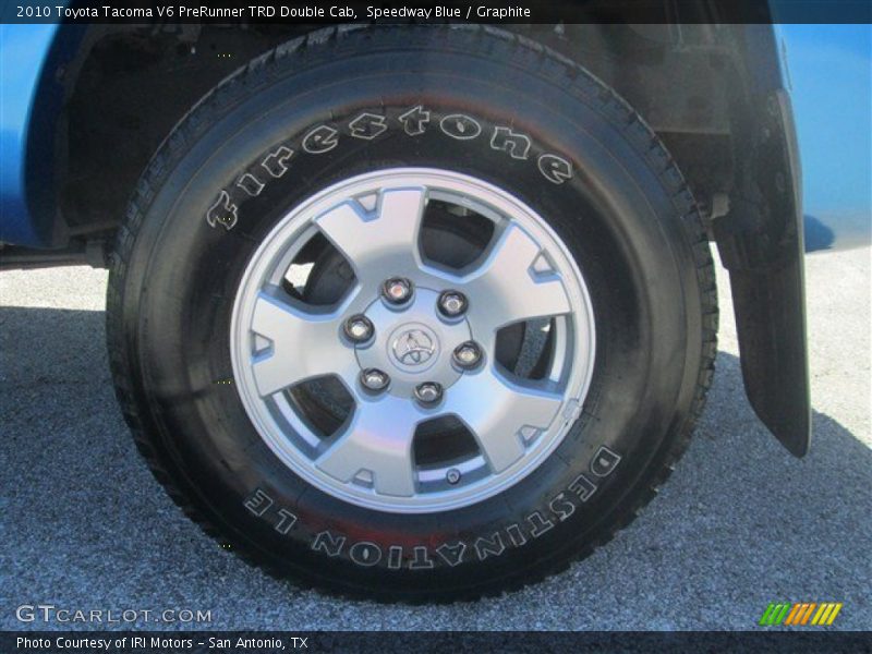 Speedway Blue / Graphite 2010 Toyota Tacoma V6 PreRunner TRD Double Cab