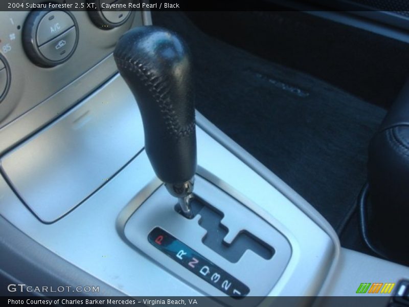 Cayenne Red Pearl / Black 2004 Subaru Forester 2.5 XT
