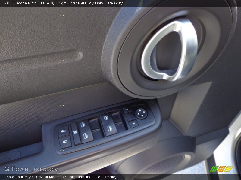 Bright Silver Metallic / Dark Slate Gray 2011 Dodge Nitro Heat 4.0