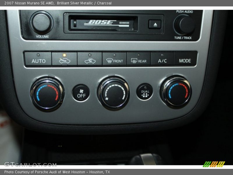Brilliant Silver Metallic / Charcoal 2007 Nissan Murano SE AWD