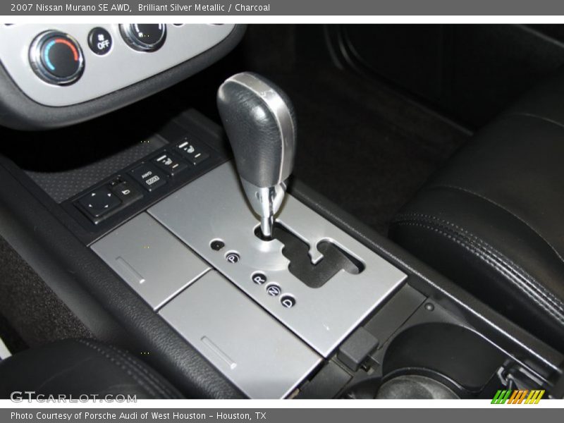 Brilliant Silver Metallic / Charcoal 2007 Nissan Murano SE AWD