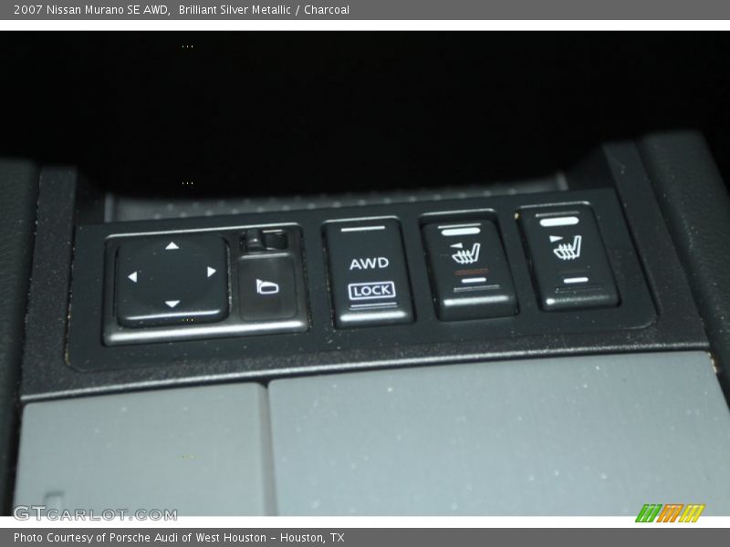 Brilliant Silver Metallic / Charcoal 2007 Nissan Murano SE AWD
