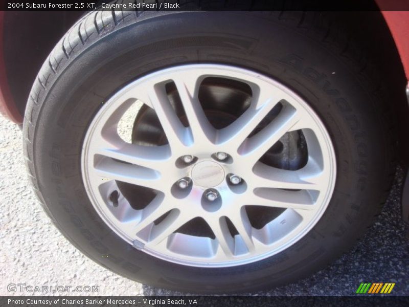 Cayenne Red Pearl / Black 2004 Subaru Forester 2.5 XT