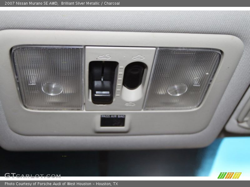 Brilliant Silver Metallic / Charcoal 2007 Nissan Murano SE AWD