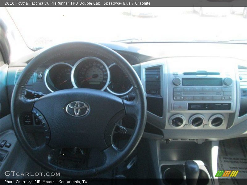 Speedway Blue / Graphite 2010 Toyota Tacoma V6 PreRunner TRD Double Cab