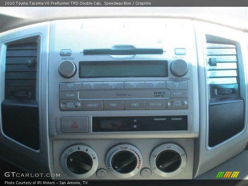 Speedway Blue / Graphite 2010 Toyota Tacoma V6 PreRunner TRD Double Cab
