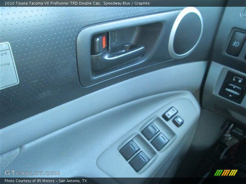 Speedway Blue / Graphite 2010 Toyota Tacoma V6 PreRunner TRD Double Cab