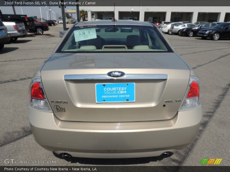 Dune Pearl Metallic / Camel 2008 Ford Fusion SEL V6