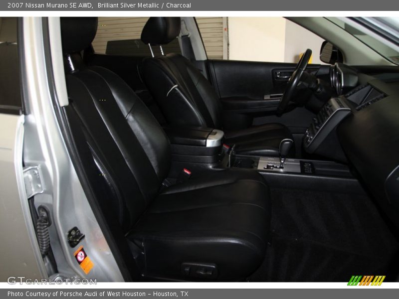 Brilliant Silver Metallic / Charcoal 2007 Nissan Murano SE AWD
