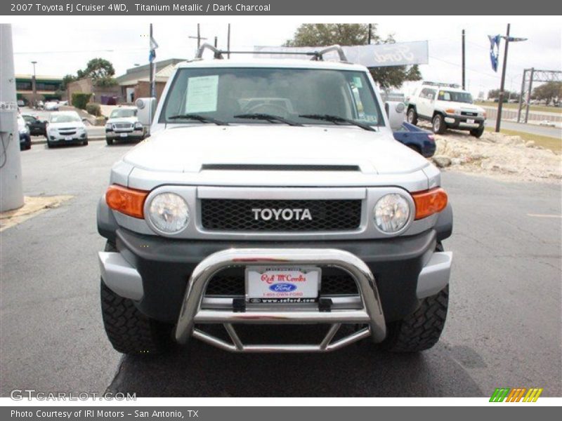 Titanium Metallic / Dark Charcoal 2007 Toyota FJ Cruiser 4WD