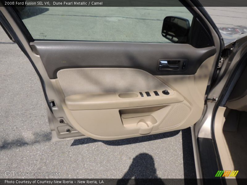 Dune Pearl Metallic / Camel 2008 Ford Fusion SEL V6
