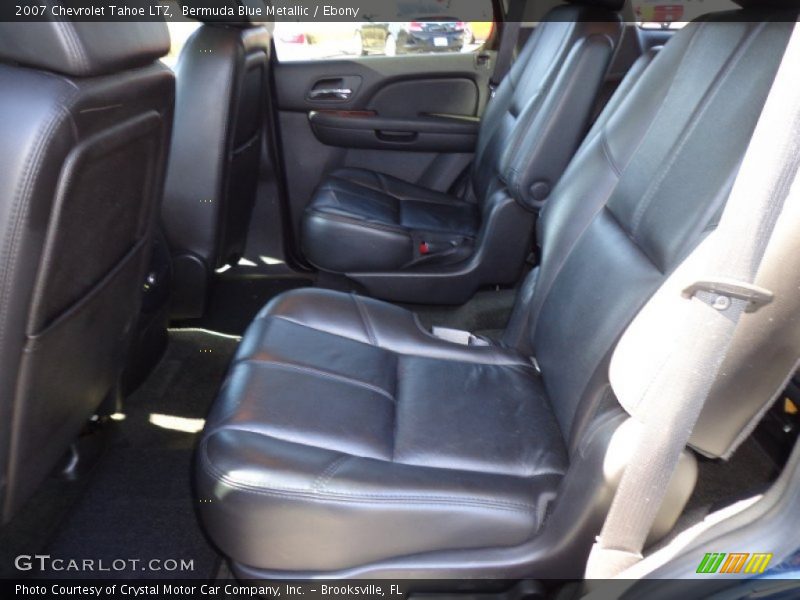 Bermuda Blue Metallic / Ebony 2007 Chevrolet Tahoe LTZ