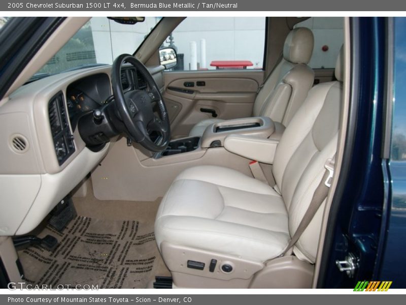 Front Seat of 2005 Suburban 1500 LT 4x4