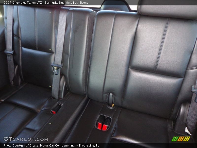 Bermuda Blue Metallic / Ebony 2007 Chevrolet Tahoe LTZ