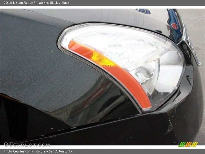 Wicked Black / Black 2010 Nissan Rogue S