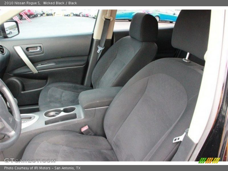 Wicked Black / Black 2010 Nissan Rogue S