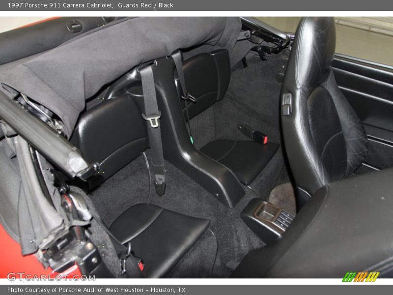Rear Seat of 1997 911 Carrera Cabriolet