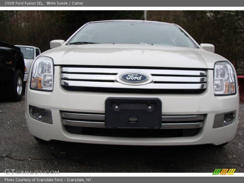 White Suede / Camel 2008 Ford Fusion SEL