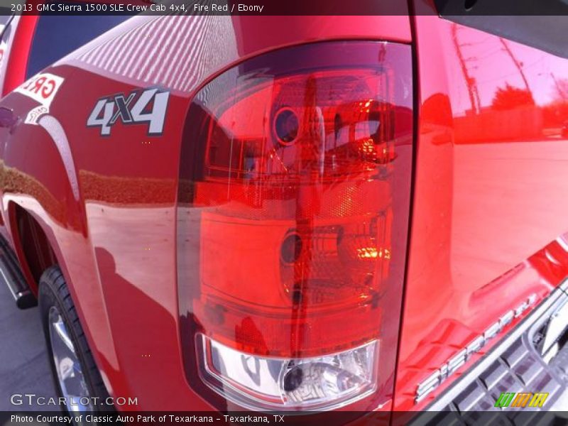 Fire Red / Ebony 2013 GMC Sierra 1500 SLE Crew Cab 4x4