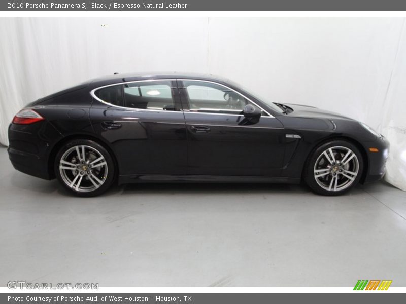 Black / Espresso Natural Leather 2010 Porsche Panamera S