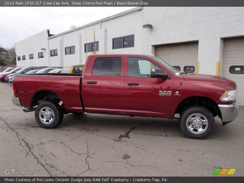  2013 2500 SLT Crew Cab 4x4 Deep Cherry Red Pearl