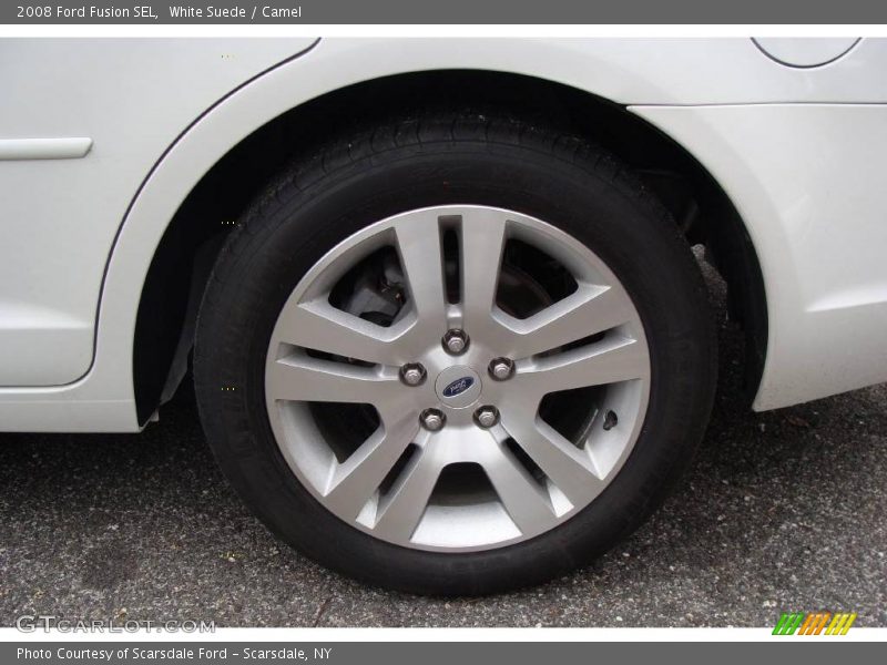 White Suede / Camel 2008 Ford Fusion SEL