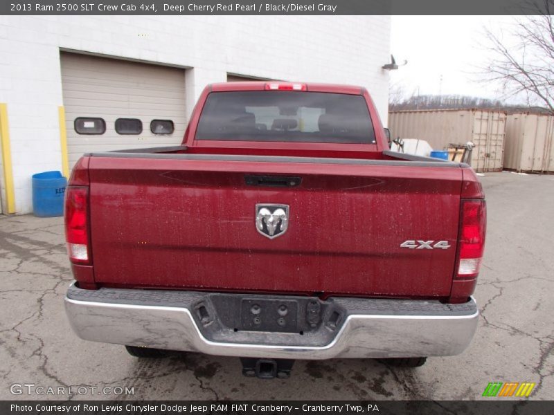 Deep Cherry Red Pearl / Black/Diesel Gray 2013 Ram 2500 SLT Crew Cab 4x4