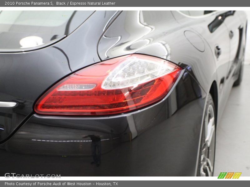 Black / Espresso Natural Leather 2010 Porsche Panamera S