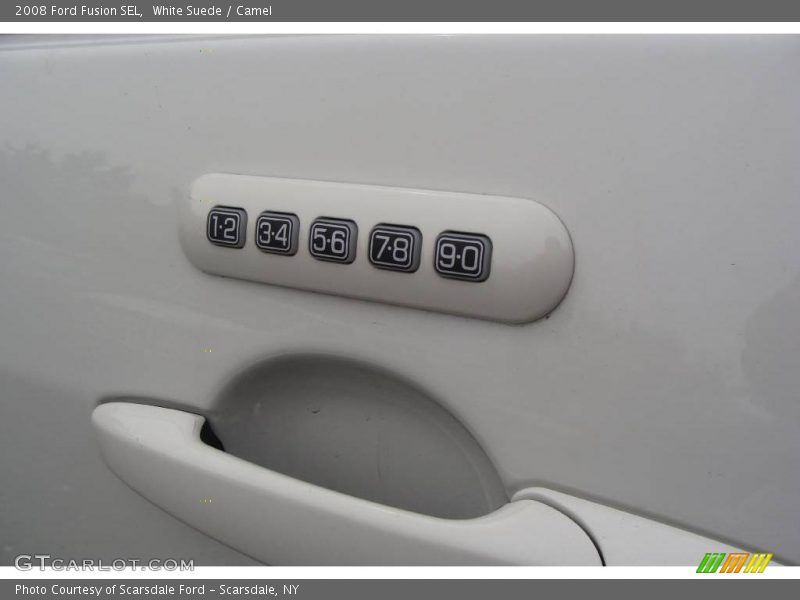 White Suede / Camel 2008 Ford Fusion SEL