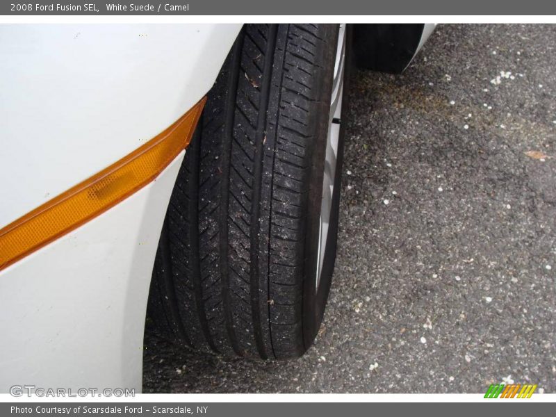 White Suede / Camel 2008 Ford Fusion SEL