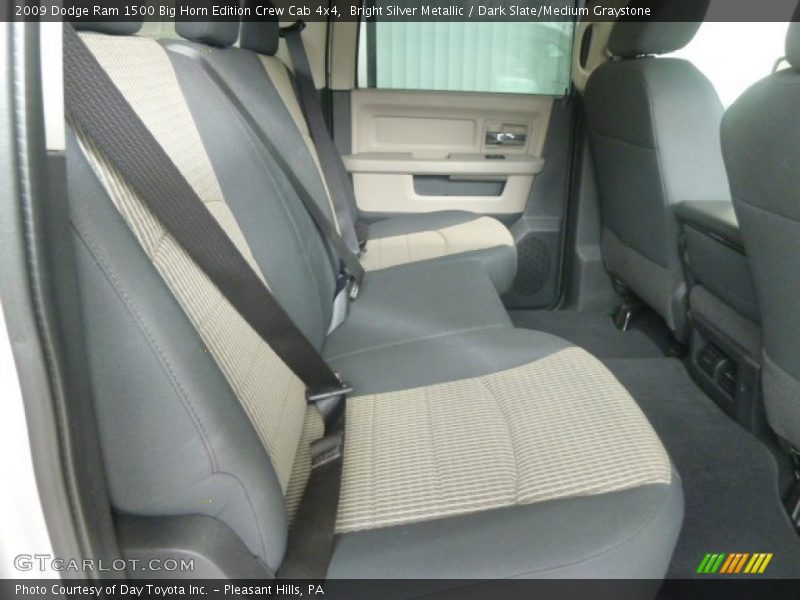 Bright Silver Metallic / Dark Slate/Medium Graystone 2009 Dodge Ram 1500 Big Horn Edition Crew Cab 4x4