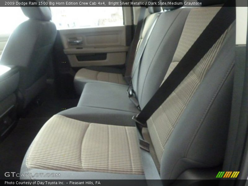 Bright Silver Metallic / Dark Slate/Medium Graystone 2009 Dodge Ram 1500 Big Horn Edition Crew Cab 4x4