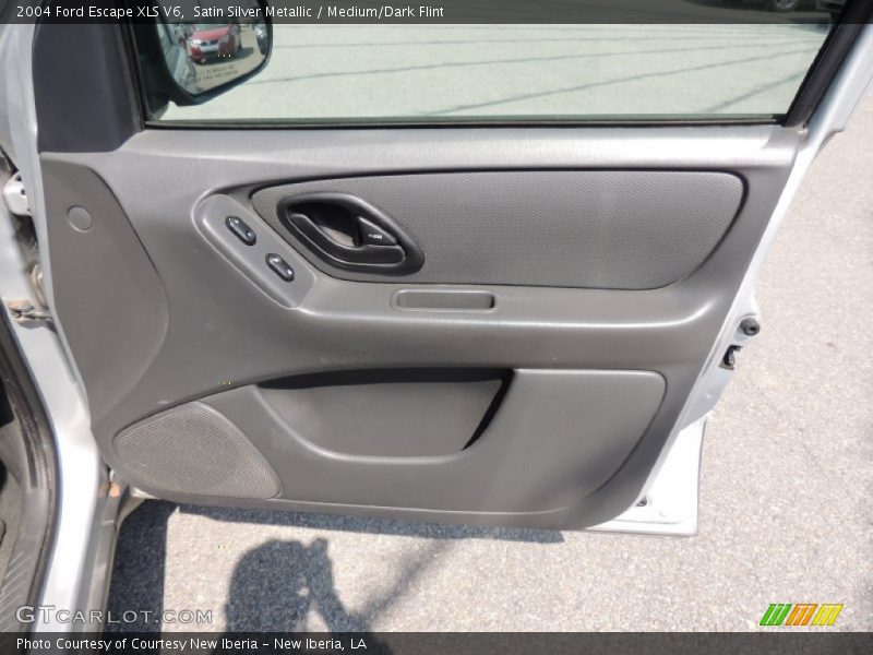 Satin Silver Metallic / Medium/Dark Flint 2004 Ford Escape XLS V6