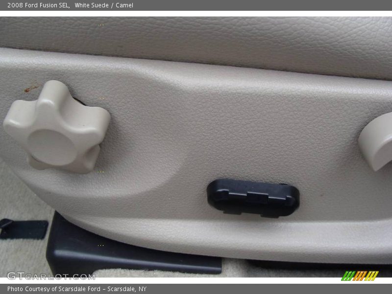 White Suede / Camel 2008 Ford Fusion SEL