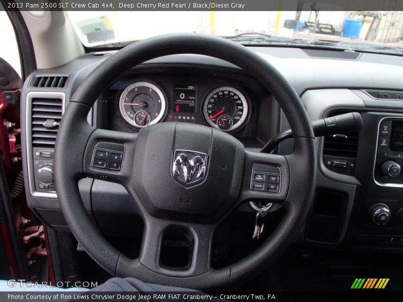  2013 2500 SLT Crew Cab 4x4 Steering Wheel