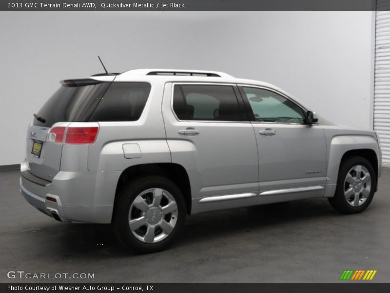 Quicksilver Metallic / Jet Black 2013 GMC Terrain Denali AWD