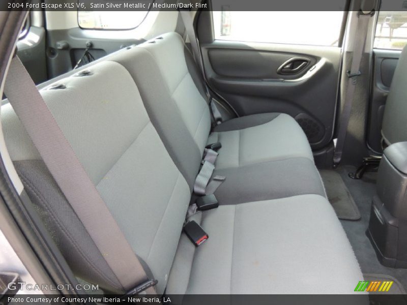 Satin Silver Metallic / Medium/Dark Flint 2004 Ford Escape XLS V6