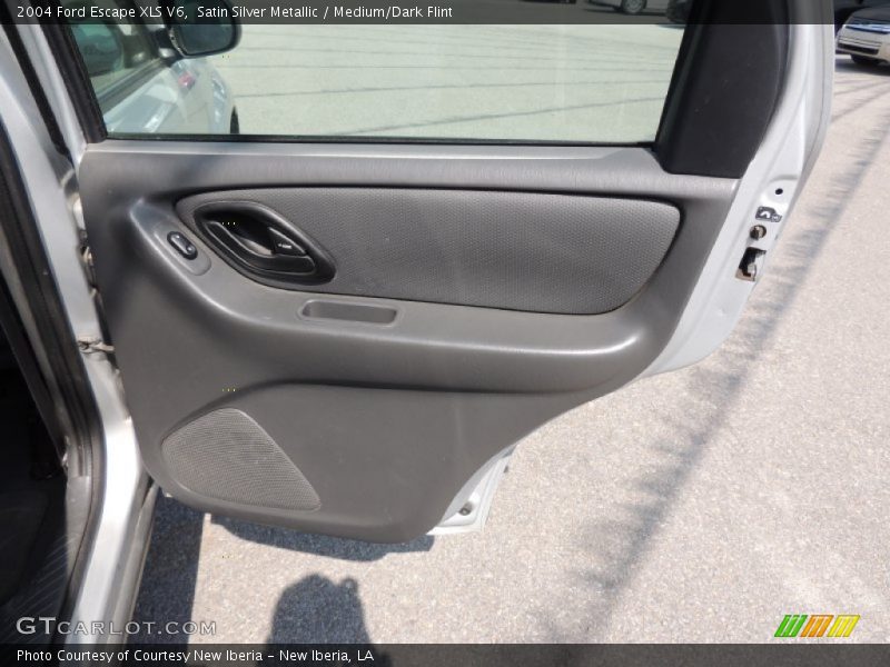 Satin Silver Metallic / Medium/Dark Flint 2004 Ford Escape XLS V6