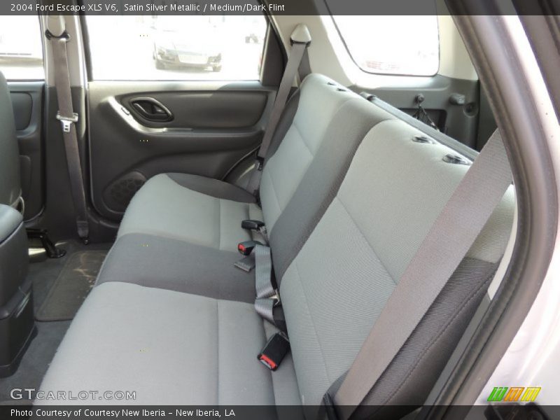 Satin Silver Metallic / Medium/Dark Flint 2004 Ford Escape XLS V6