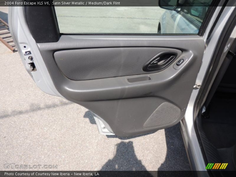 Satin Silver Metallic / Medium/Dark Flint 2004 Ford Escape XLS V6
